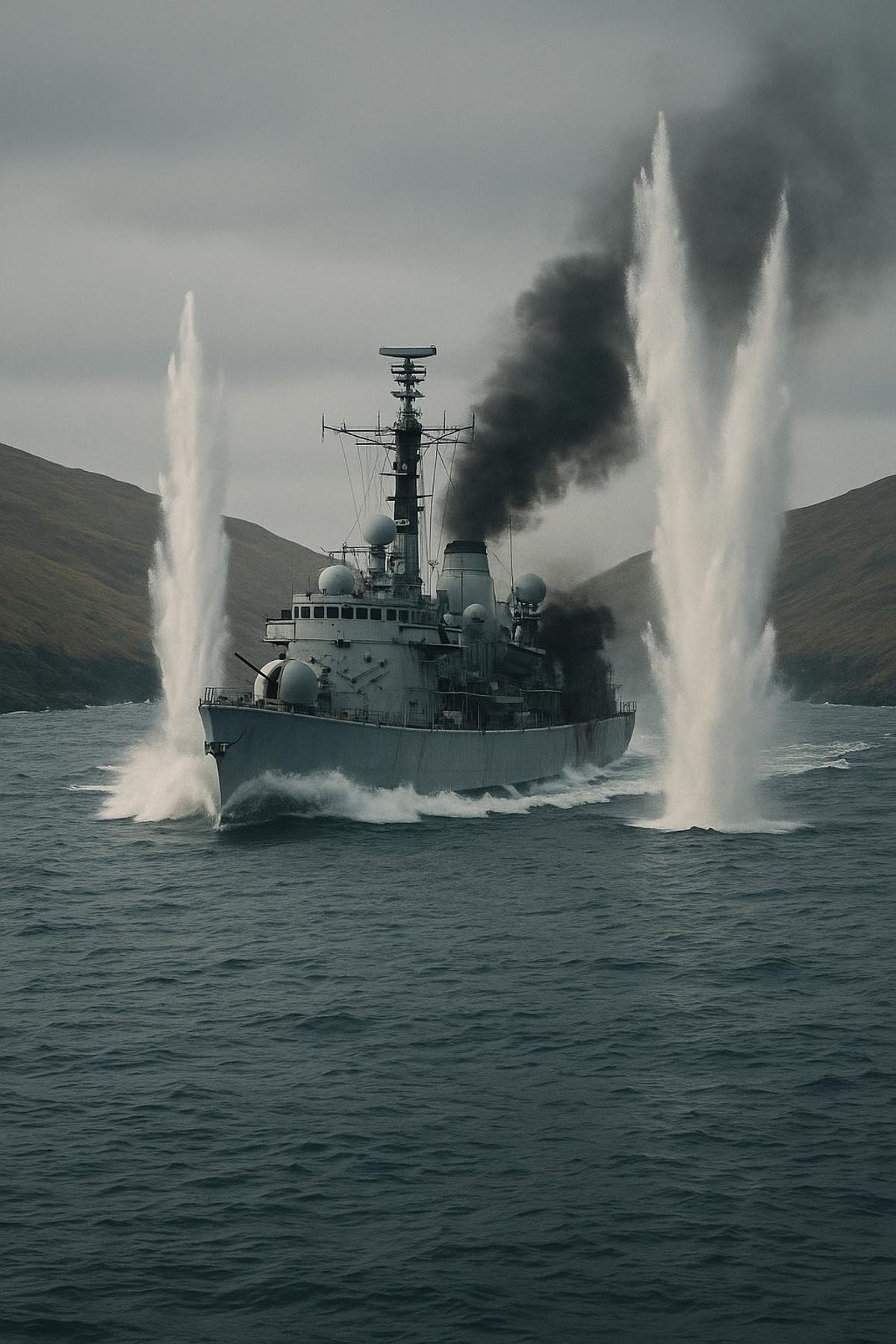 When HMS Ardent Took Wave After Wave of Jets in Falkland Sound, 1982