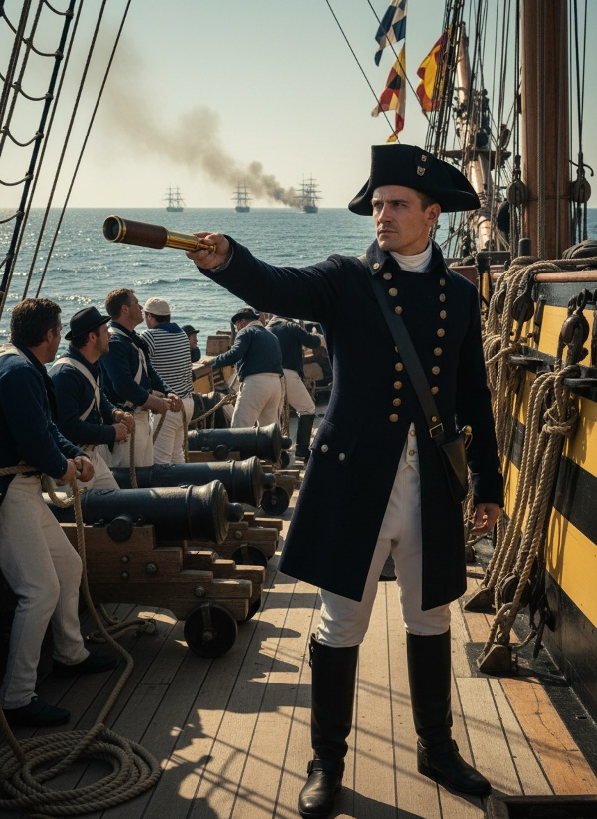When Hoste Took Three Frigates With One at Lissa, 1811