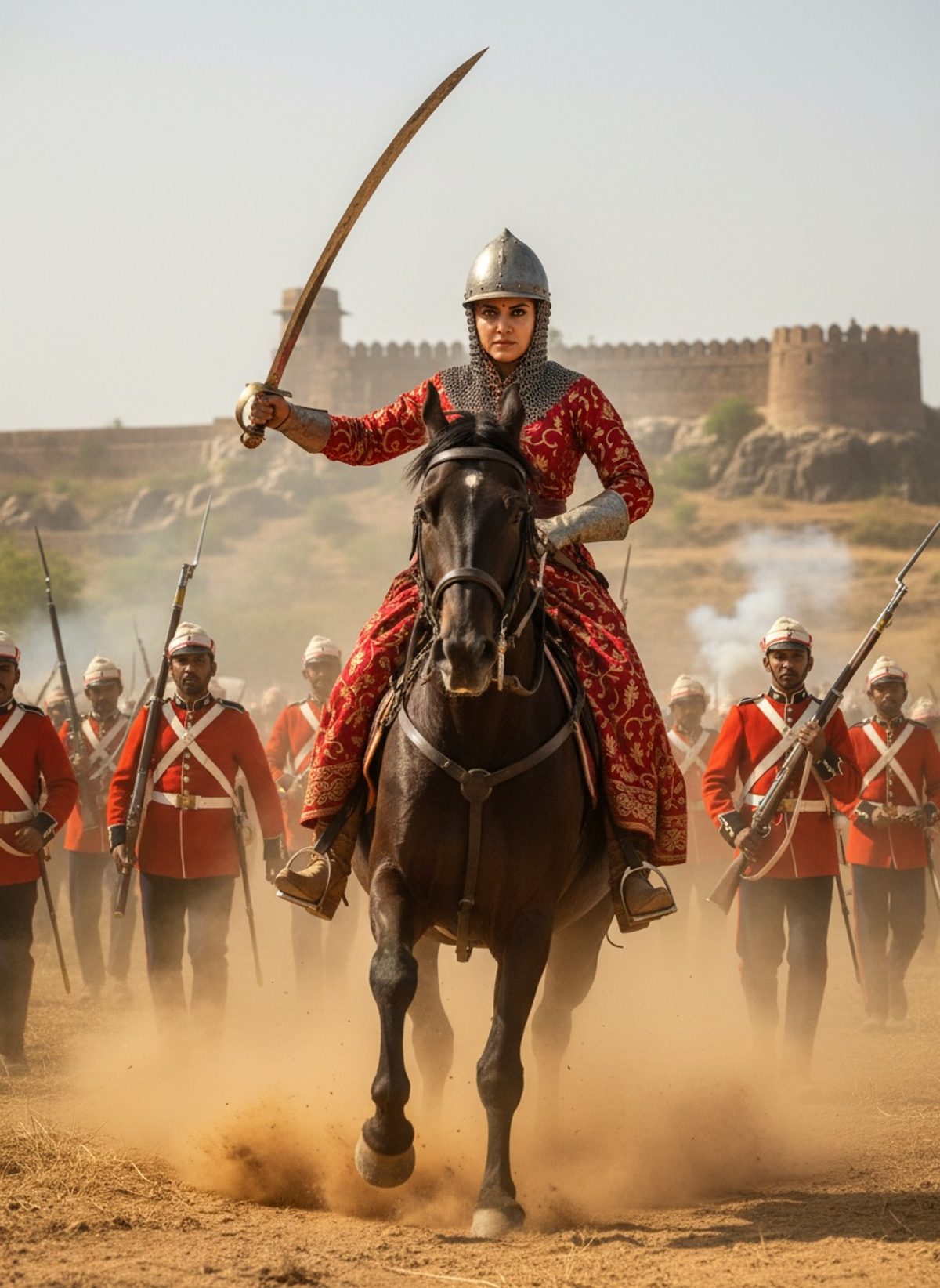 When Hugh Rose Broke the Rani's Last Fortress, 1858