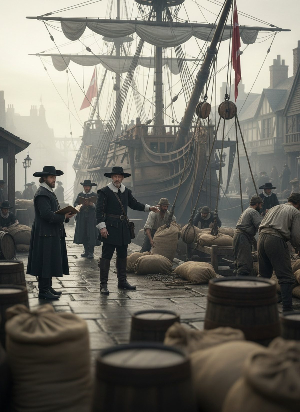 When James Lancaster Brought Pepper Home for England, 1603
