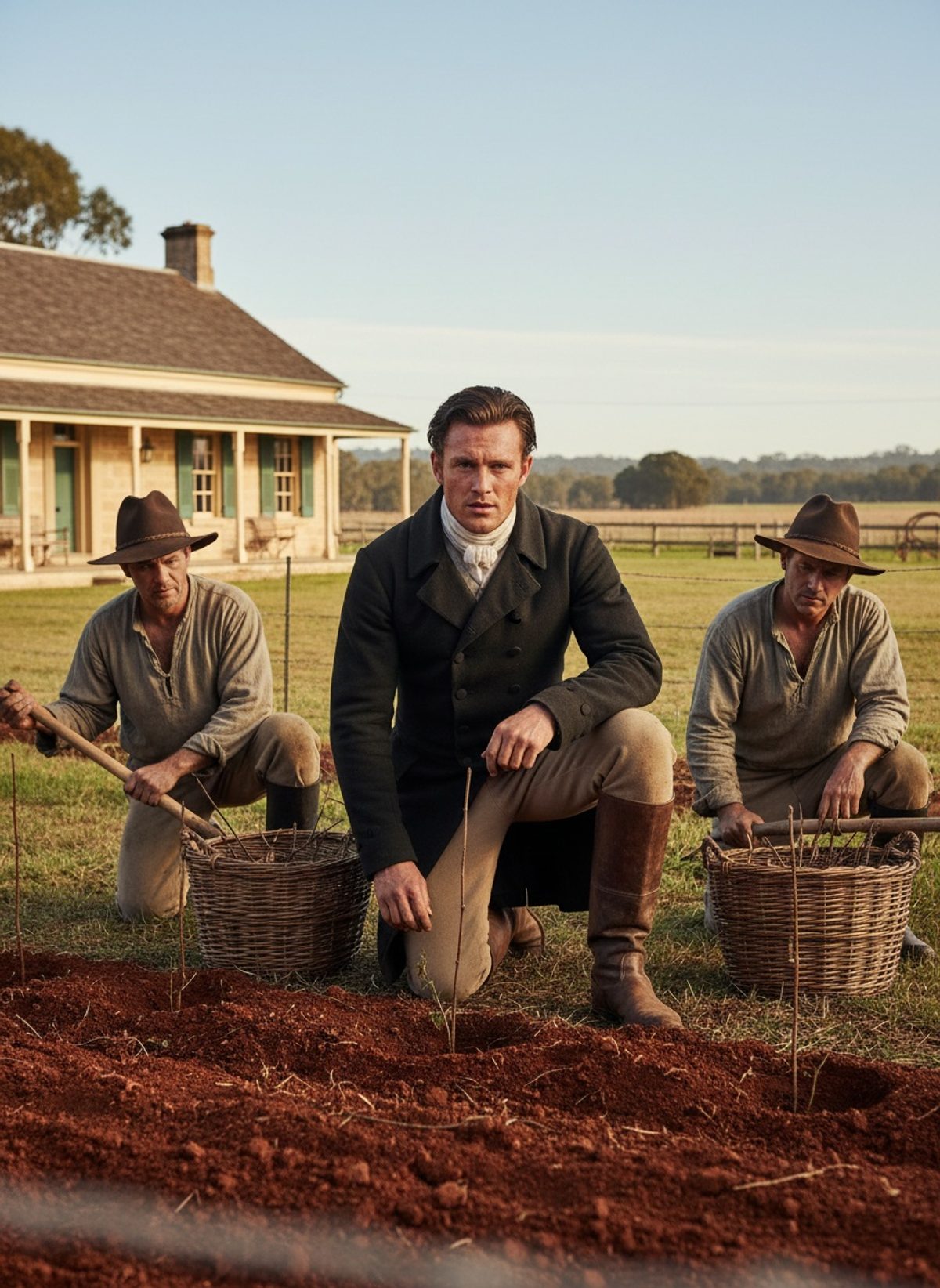 When John Macarthur's Son Planted the First Vineyard, 1820