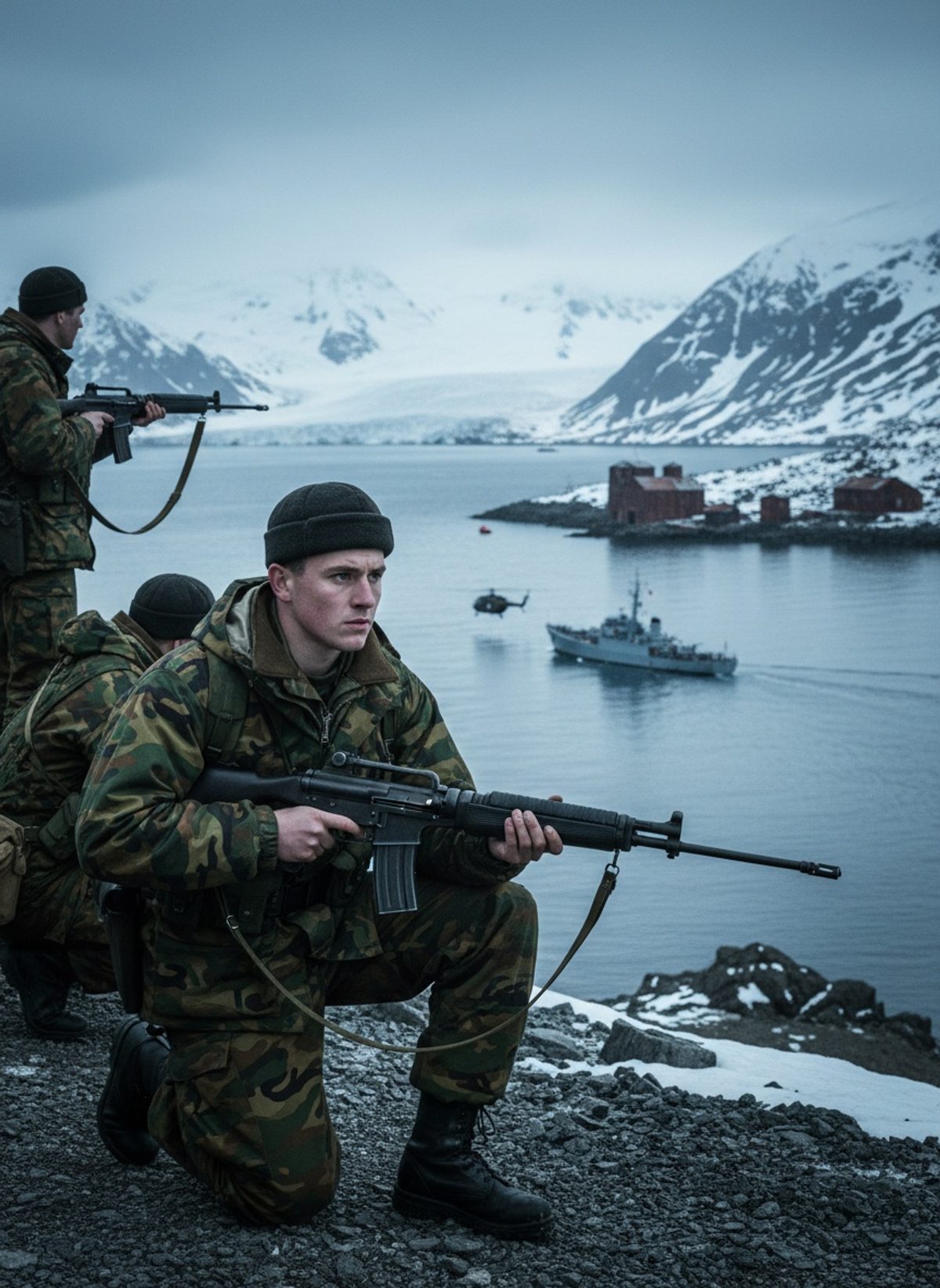 When Keith Mills and 22 Marines Stood Their Ground at Grytviken, 1982