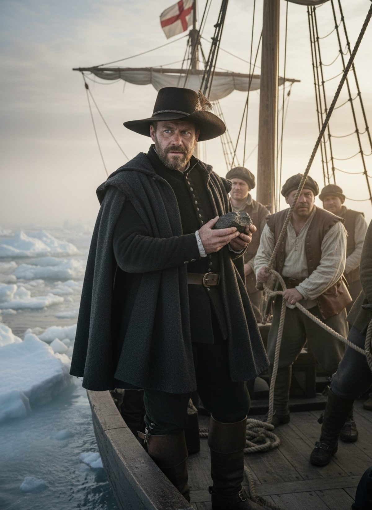 When Martin Frobisher Brought Arctic Ice to England's Queen
