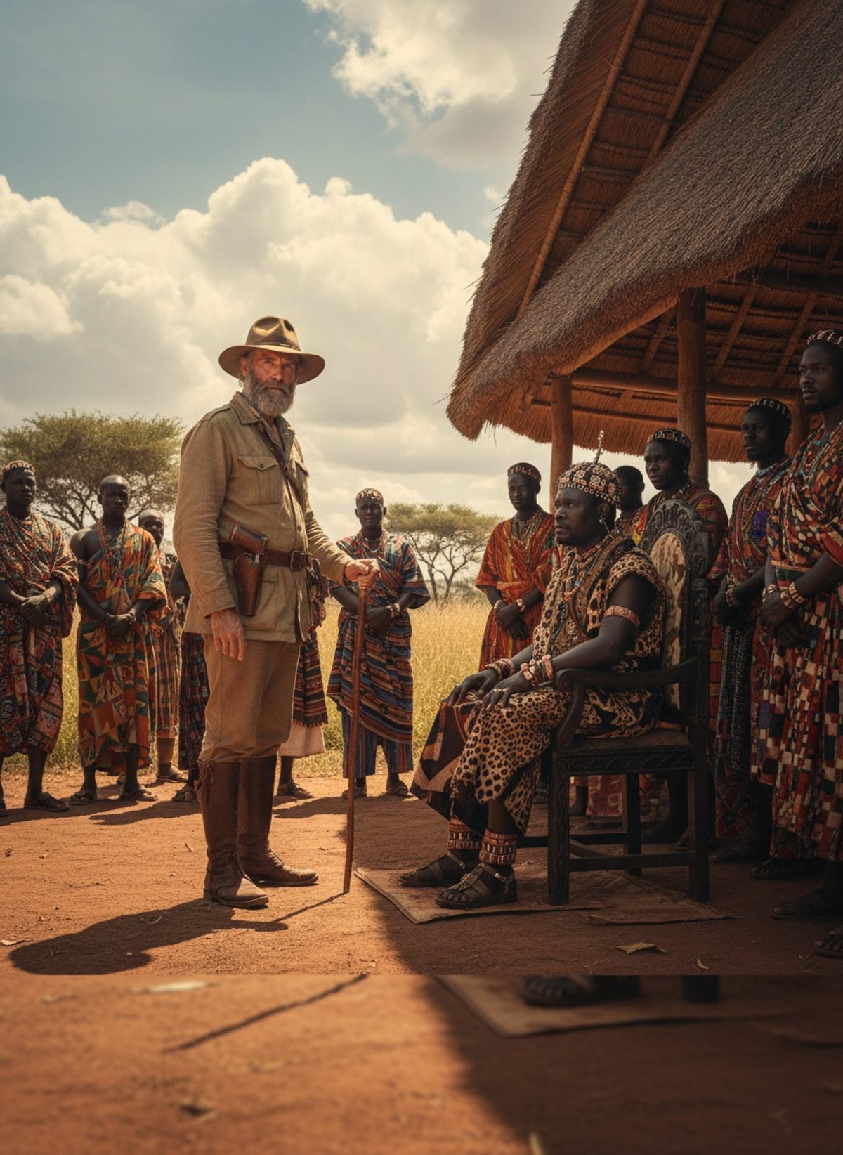 When Samuel Baker Knelt Before the King of Bunyoro, 1872
