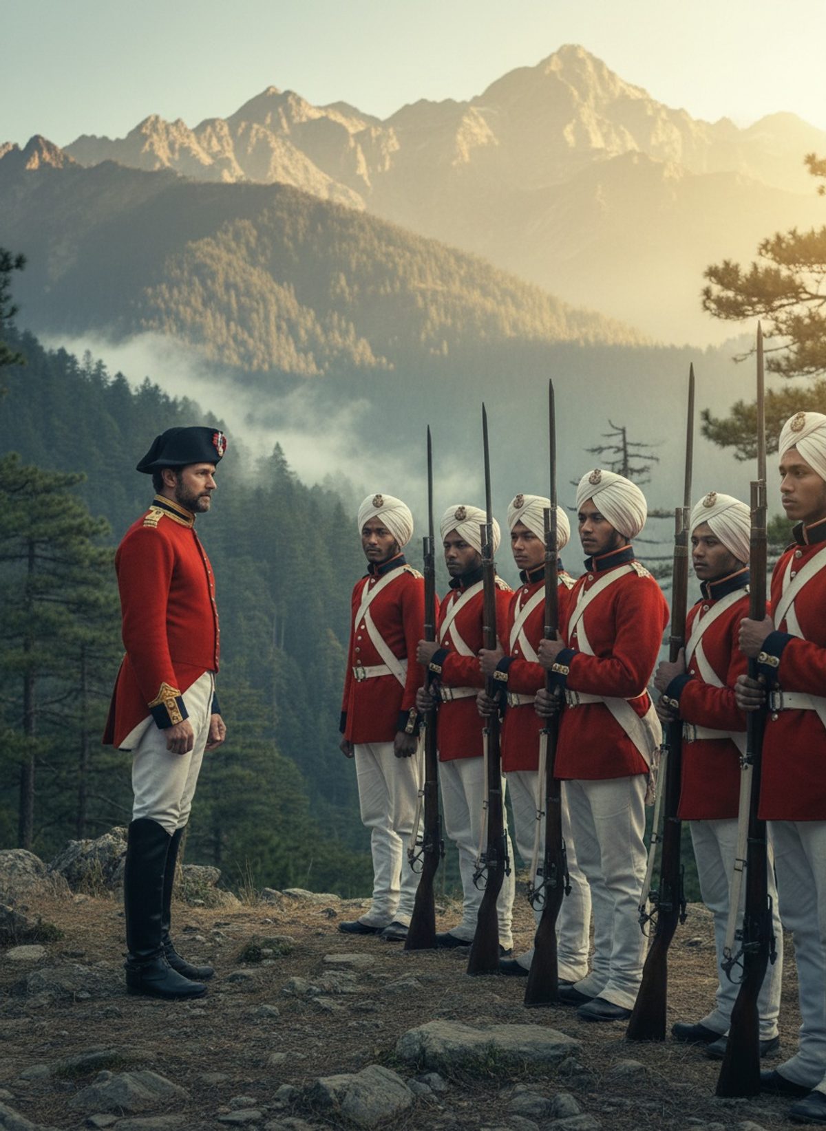 When the First Gurkha Regiment Marched Into a British War, 1815
