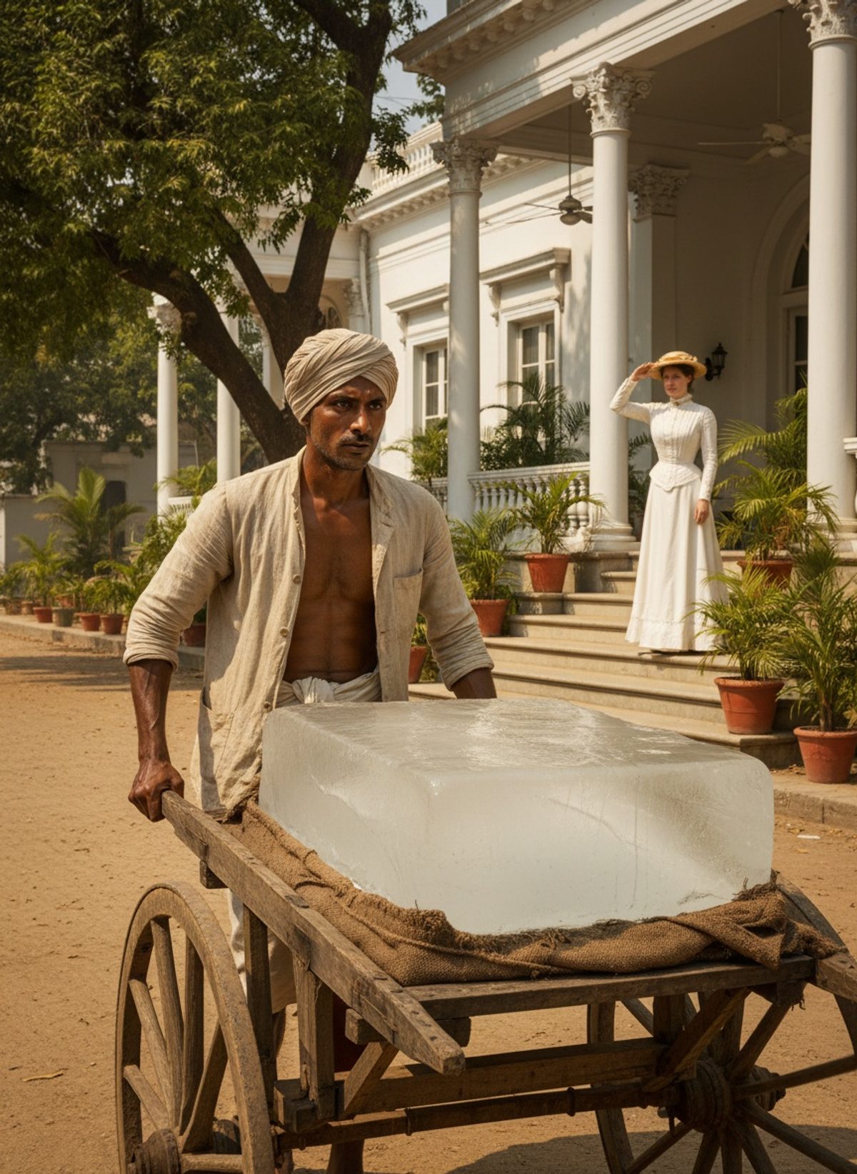 When the Ice-Wallah Delivered to the Viceroy's Table, 1880