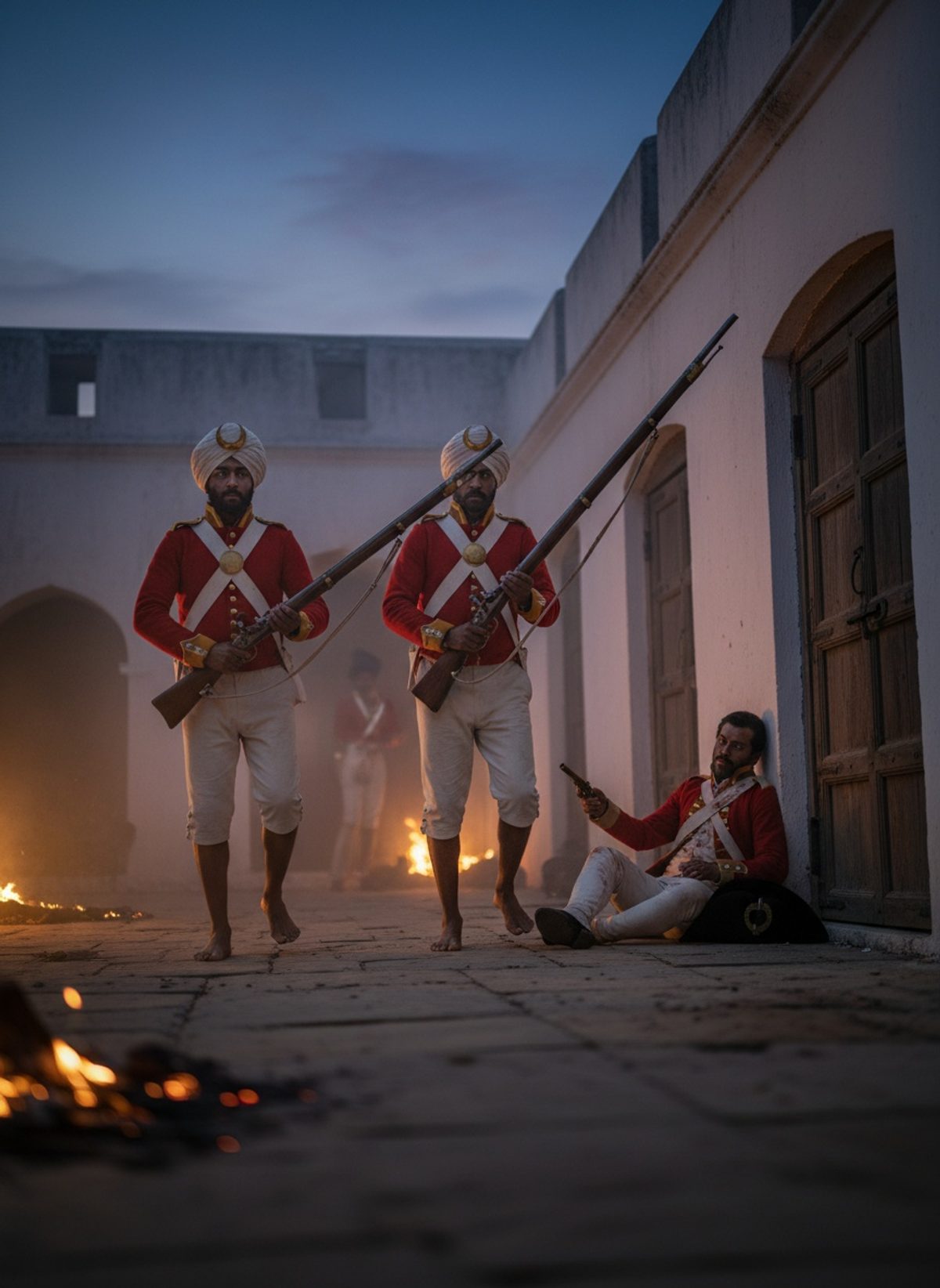 When the Sepoys of Vellore Stormed the Barracks, 1806