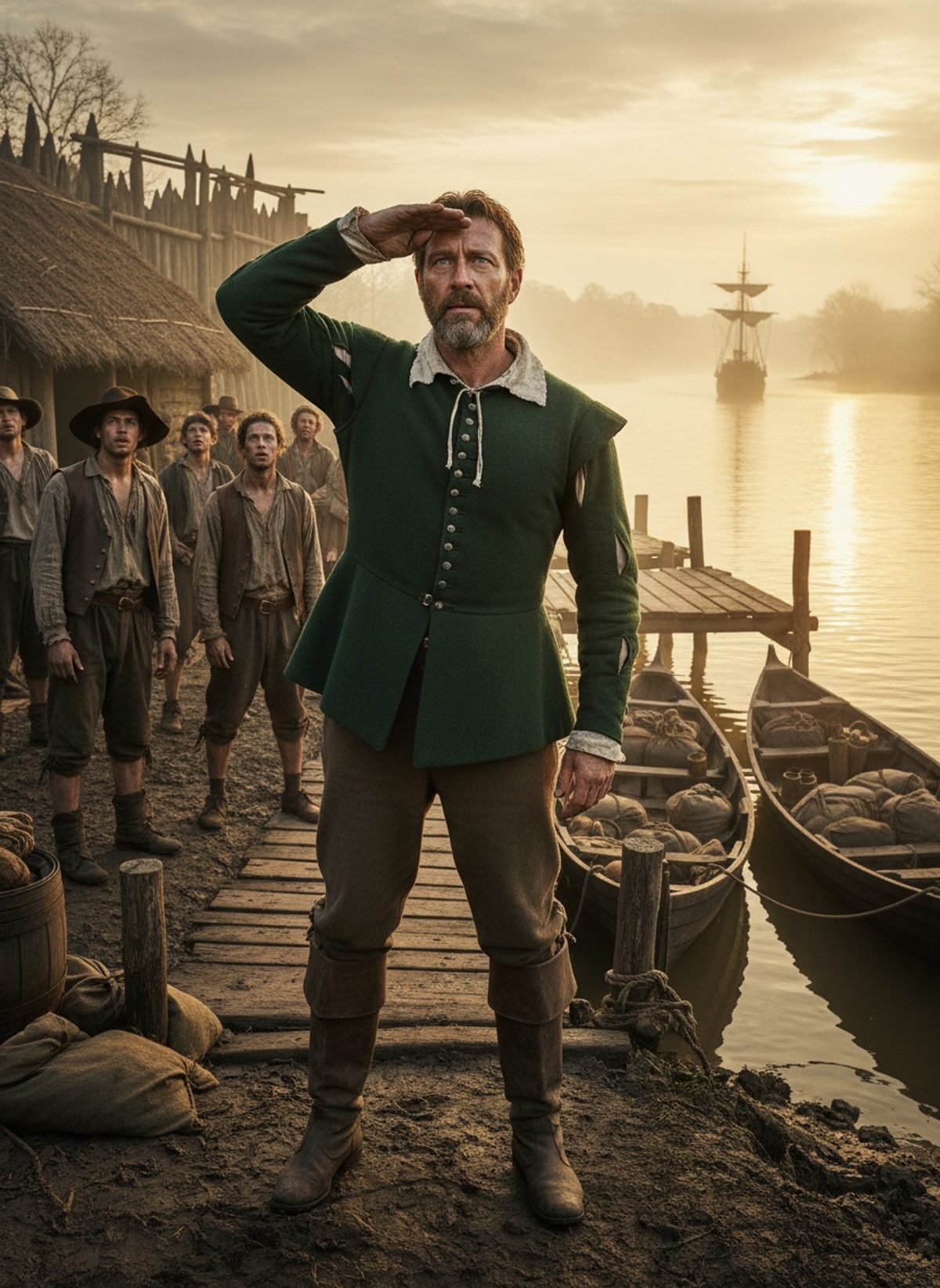 When Thomas Gates Chose the Colony Over the Sea, 1610