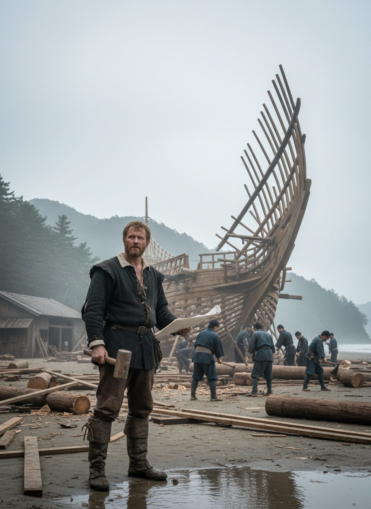 When William Adams Built a Warship for Japan's Shogun, 1604