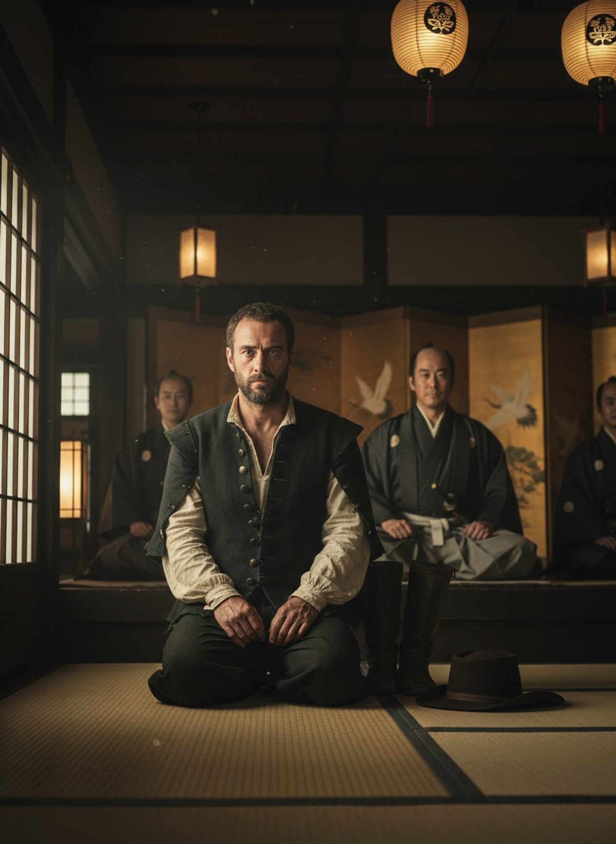 When William Adams Knelt Before a Shogun, 1600