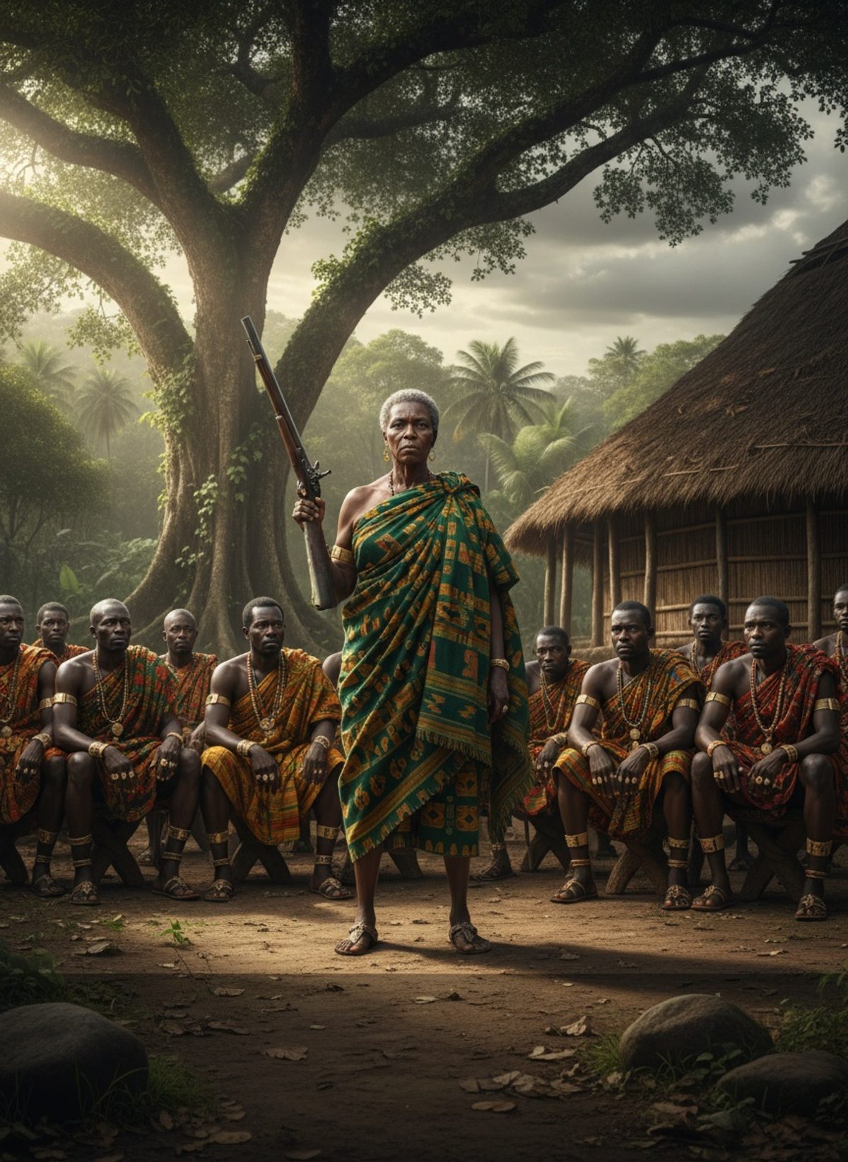 When Yaa Asantewaa Raised the Golden Stool, 1900