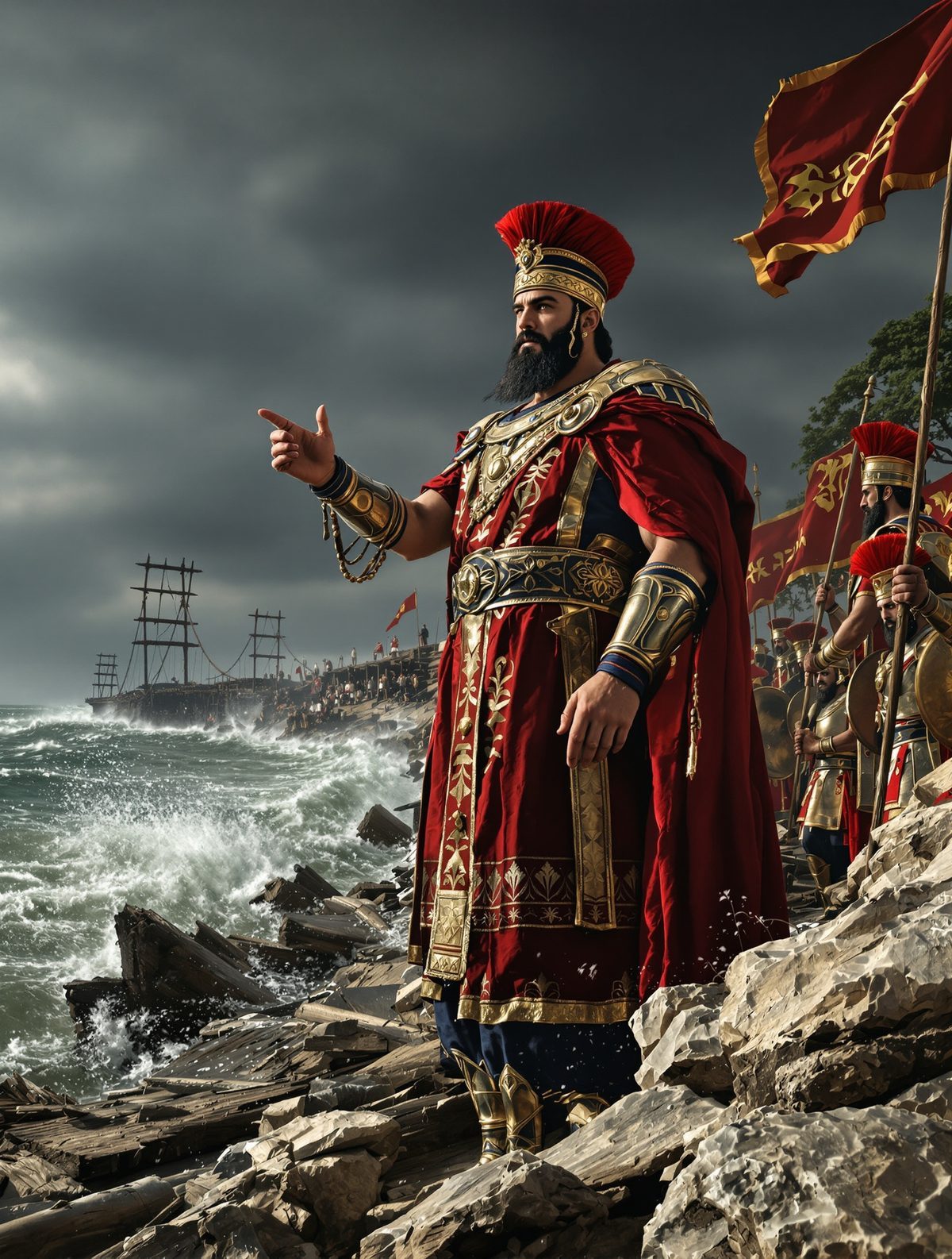 Xerxes Whipped the Sea for Defying Him