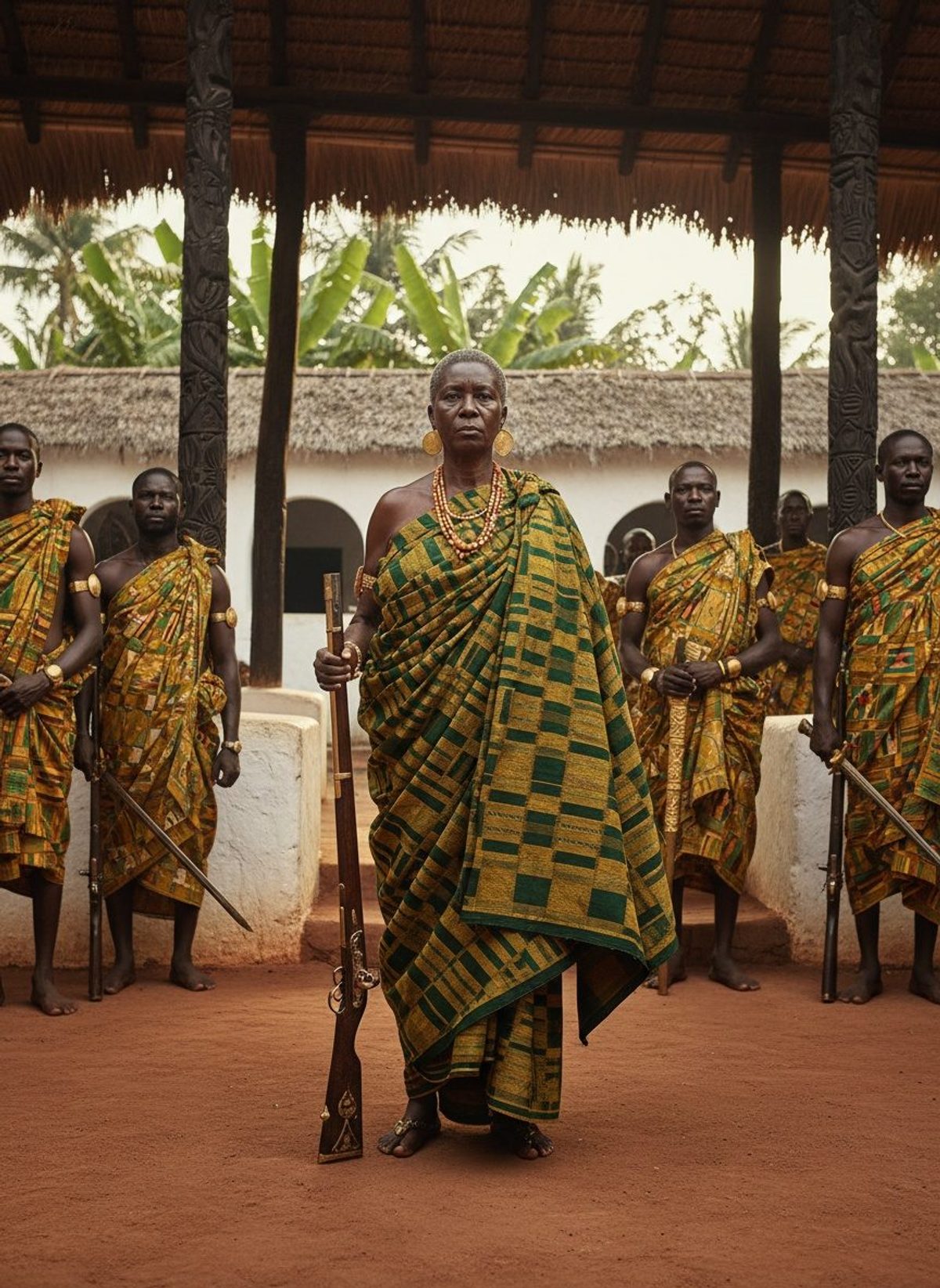 Yaa Asantewaa Picked Up the Rifle. No Man Would.