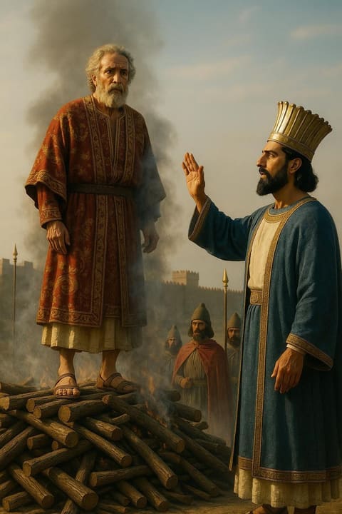 Croesus Wept on the Pyre. Cyrus Heard His Name.