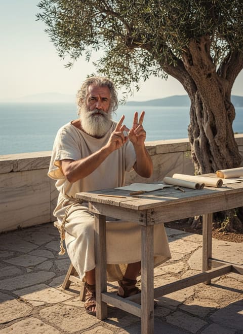 Democritus Said the World Was Made of Nothing. Greece Laughed.