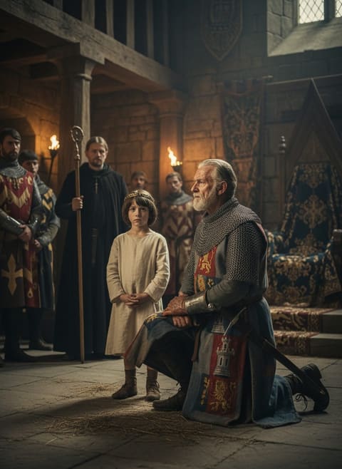 The Day a Dying King Placed the Crown on His Son's Head