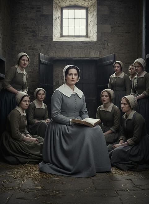 The Day a Quaker Woman Walked Into Newgate and Faced Down the Mob