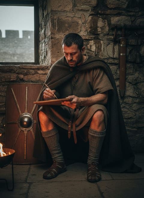 The Day a Roman Soldier Wrote Home and Never Came Back