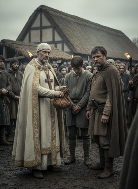 The Day a Saxon King Walked Into a Slave Market and Bought a Stranger Free