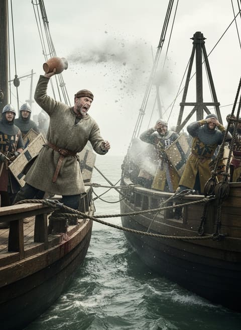 The Day England's First Sea Battle Saved Its Own Crown