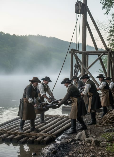 They Chained the Hudson. Britain Never Dared Test It.
