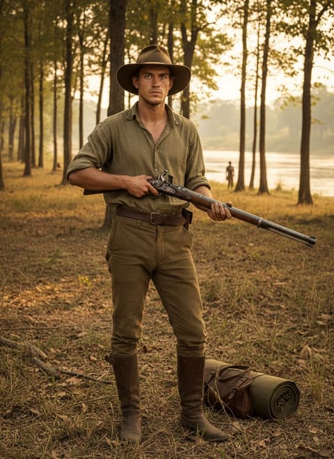When Frederick Selous Walked Into the Zambezi Alone, 1871