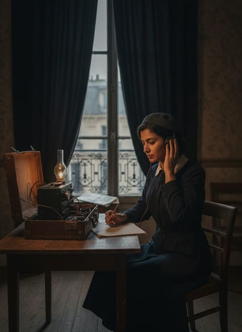 When Noor Inayat Khan Broadcast Lies Into Nazi France, 1943