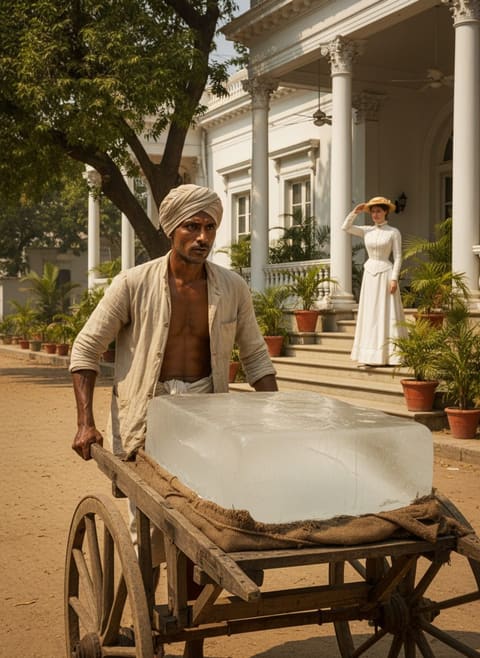 When the Ice-Wallah Delivered to the Viceroy's Table, 1880