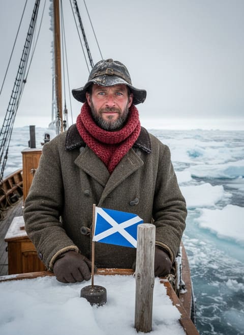 When William Speirs Bruce Planted a Flag on No Man's Ice