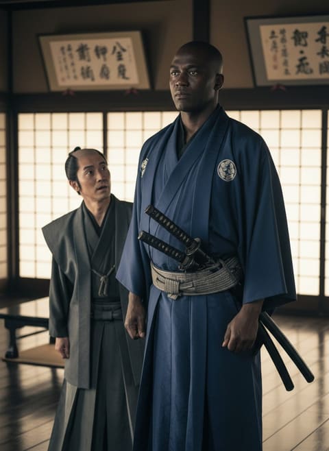 Yasuke Walked Into the Castle. Nobunaga Wept.